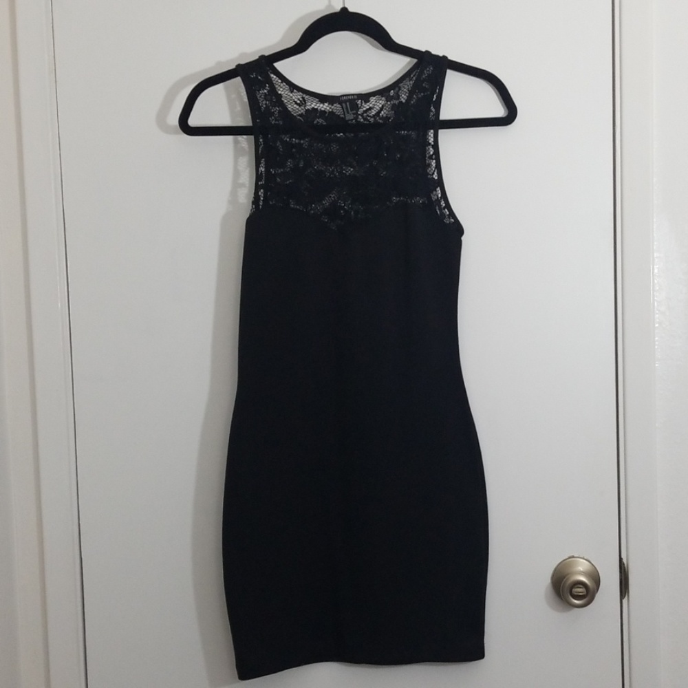 Little Black Laced Dress